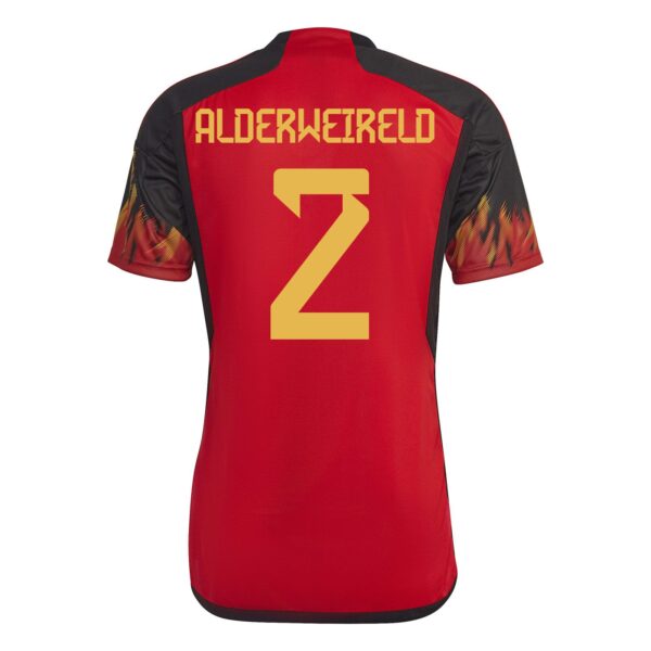 adidas België Alderweireld 2 Thuisshirt 2022-2024