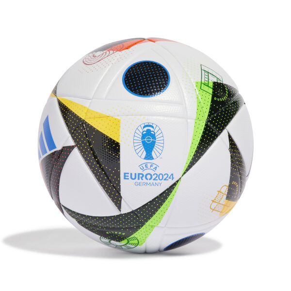 adidas EK 2024 Fussballliebe League Voetbal Maat 5 Wit Zwart Multicolor