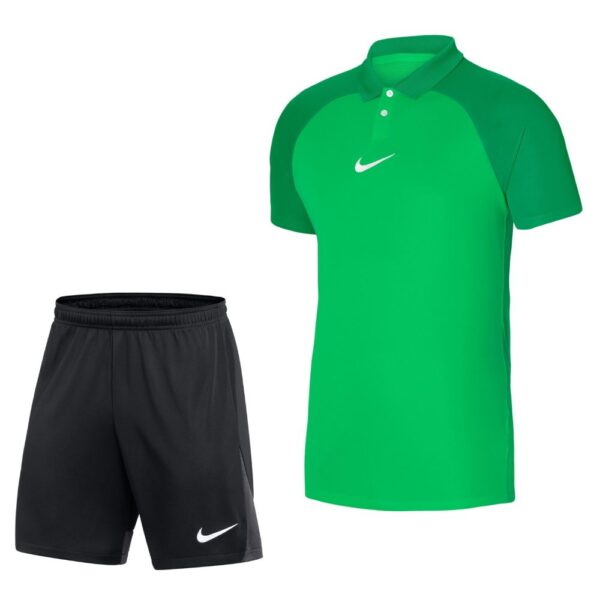 Nike Academy Pro Polo Trainingsset Groen Donkergroen Zwart