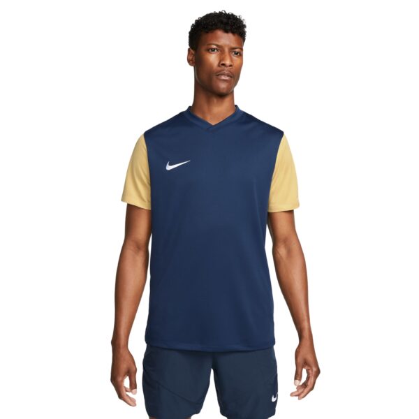 Nike Tiempo Premier II Voetbalshirt Donkerblauw Goud