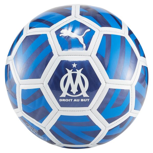 PUMA Olympique Marseille Voetbal Maat 5 2023-2024 Wit Blauw