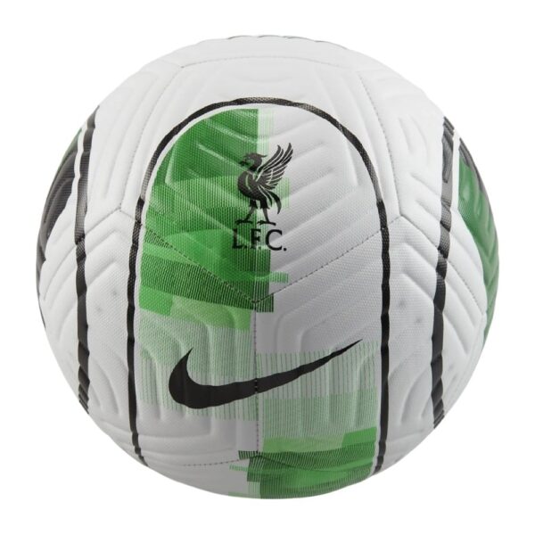 Nike Liverpool Academy Voetbal Maat 5 Wit Groen Zwart