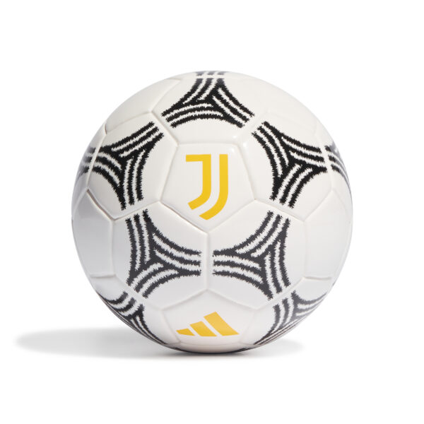 adidas Juventus Mini Voetbal Maat 1 2023-2024 Wit Zwart Geel