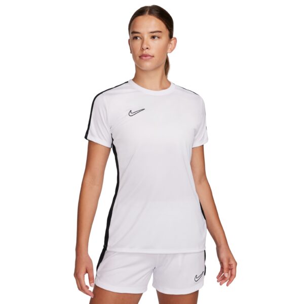 Nike Dri-FIT Academy 23 Trainingsshirt Dames Wit Zwart