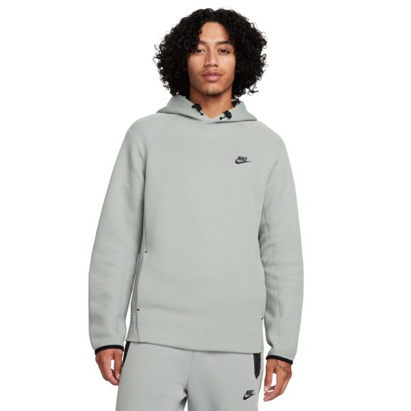 Nike Tech Fleece Sportswear Hoodie Groengrijs Zwart
