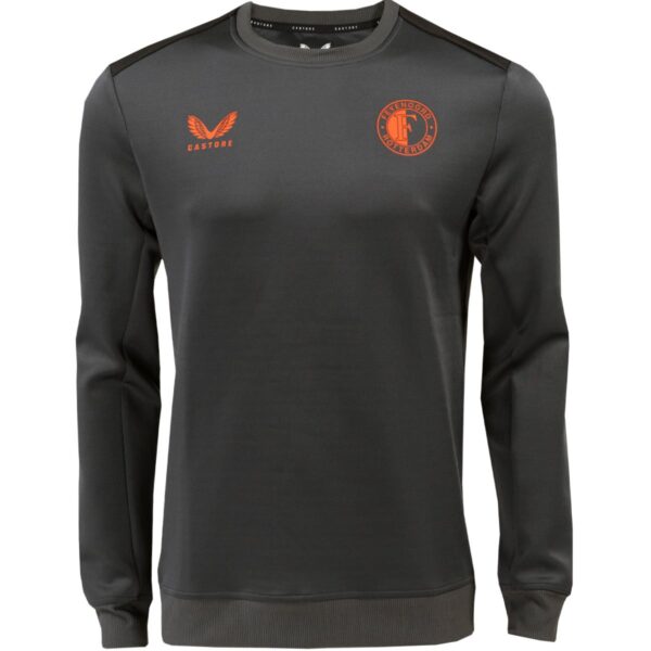 Castore Feyenoord Trainingstrui 2023-2024 Grijs Oranje Zwart