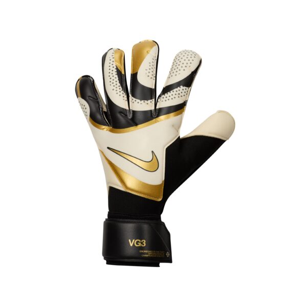 Nike Vapor Grip 3 Keepershandschoenen Zwart Wit Goud