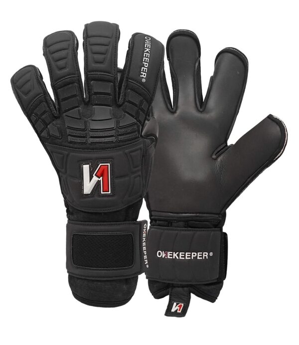 Onekeeper Solid Black Keepershandschoenen Zwart