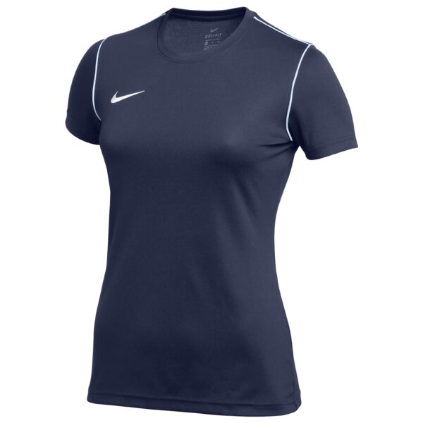 Nike Park 20 Trainingsshirt Dames Donkerblauw Wit
