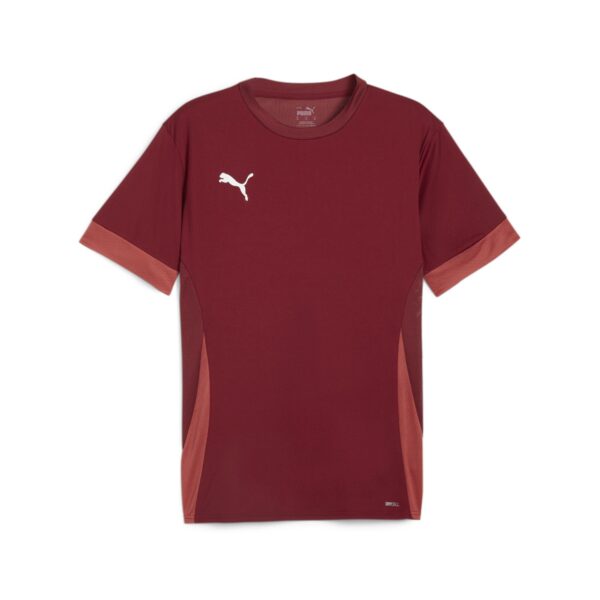 PUMA teamGOAL Matchday Voetbalshirt Bordeauxrood Wit