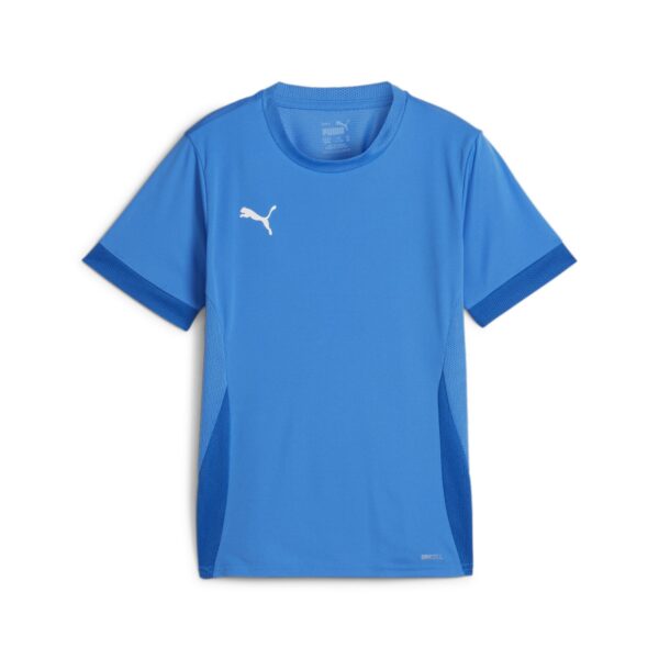 PUMA teamGOAL Matchday Voetbalshirt Kids Blauw Wit
