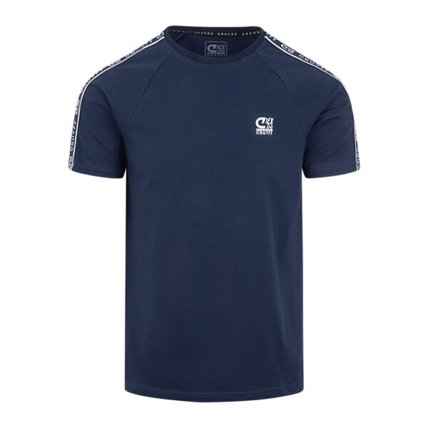 Cruyff Xicota Brand T-Shirt Donkerblauw Wit
