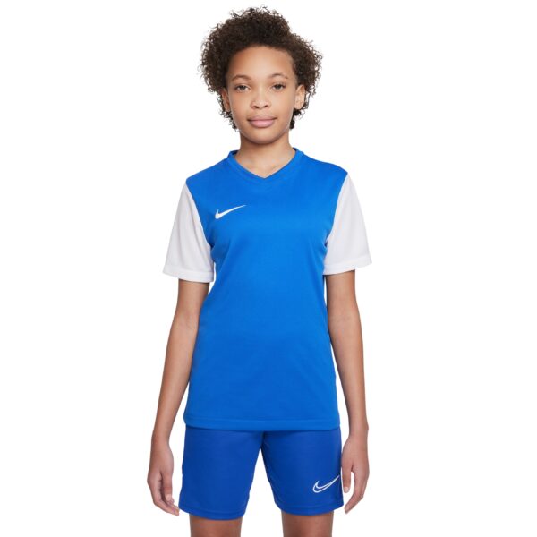 Nike Tiempo Premier II Voetbalshirt Kids Blauw Wit
